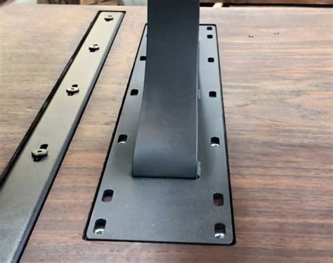 metal furniture brackets to attach legs|dining table leg mount.